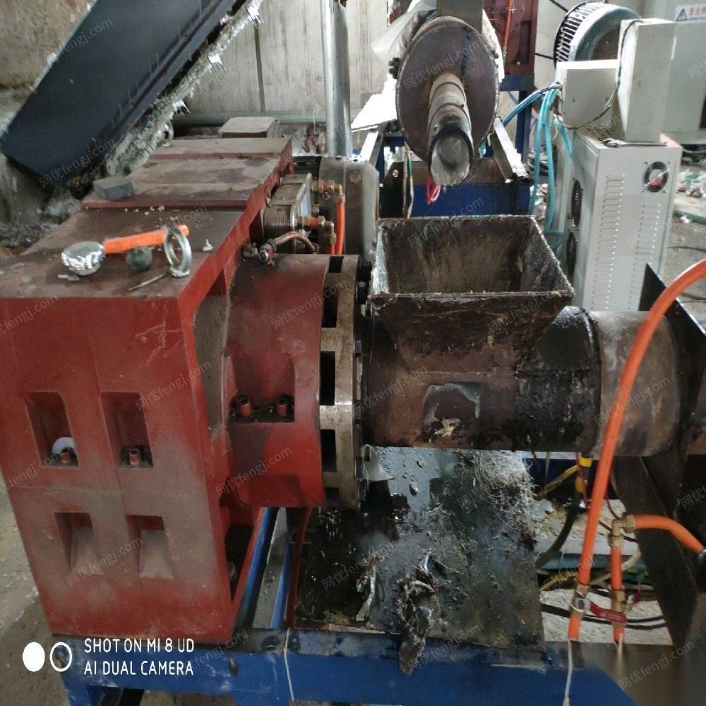 重庆巴南区转让二手pe干料造粒机 62000元