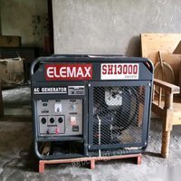 四川遂宁出售二手闲置全新汽油发电机机elemax sh13000一台 11500元