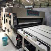 浙江台州3000型双色印刷开槽机 48000元出售