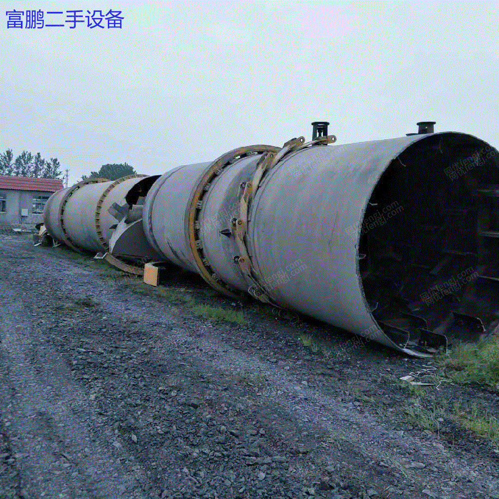 市场库存转让二手滚筒烘干机煤泥干燥机2*20环保滚筒烘干机