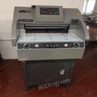 河北石家庄出售二手全自动胶装机，数控程控电动切纸机各一台
