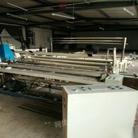 新疆昌吉餐巾纸生产设备有复卷机抽纸机，面巾机等其他附属设备 120000元出售