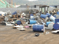 浙江台州地区回收废旧油桶