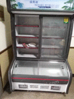 浙江绍兴地区出售二手冷藏柜，展示柜，各一台