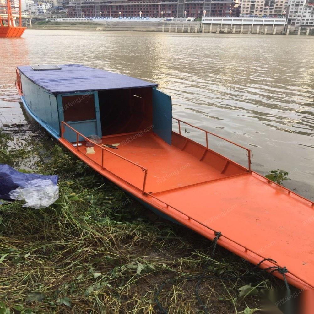 陕西安康出售二手渔船一艏 12米长  16000元