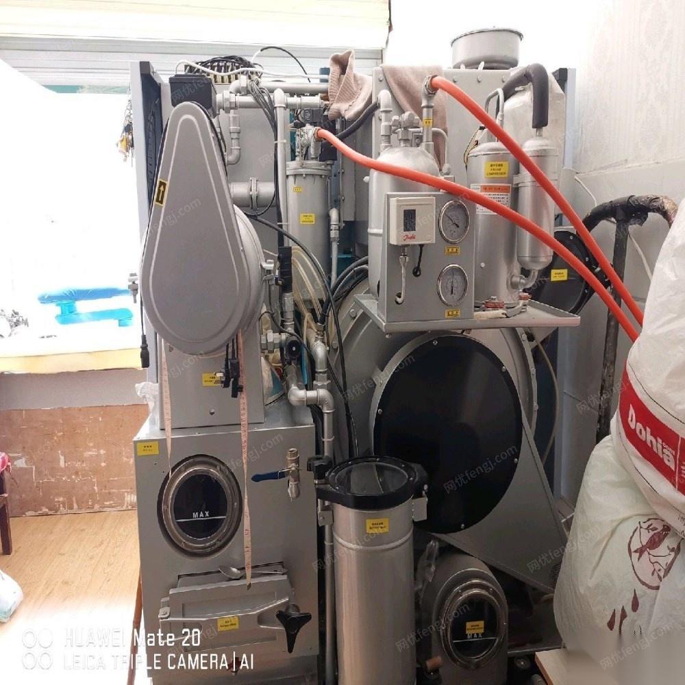 湖北武汉二手17年6公斤绿洲全封闭环保干洗机一台出售 30000元