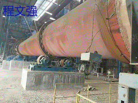 2.5M diameter*45M bearing rotary kiln for sale.