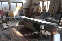 上海嘉定区9成新木工机械精密推台锯、板式家具半自动.手动封边机各一台打包出售 28000元