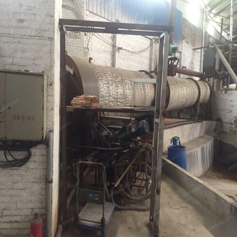 广西柳州二手全新烘干机一套出售 长12米、直径1.2米 10万元