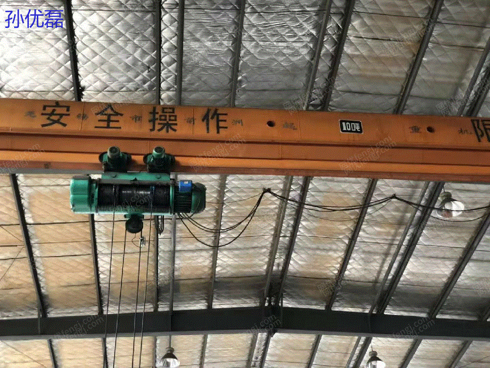 二手单梁行车回收