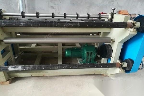 天津河西区因生产原因打包处理闲置1300分切机,涂胶机各一台