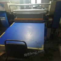 浙江温州厂房要拆打包转让二手110和850印刷压纹机2台 6-8成新