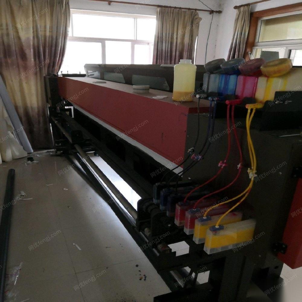 上海嘉定区出售7成新壁画8喷头印刷机，出国在即，　 36000元