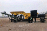 重庆江北区大型滚筒筛沙机洗砂机砂石分离机移动制沙机出售 16500元