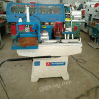河北沧州出售二手木工机械设备梳齿机开榫机三头水平钻木工钻床