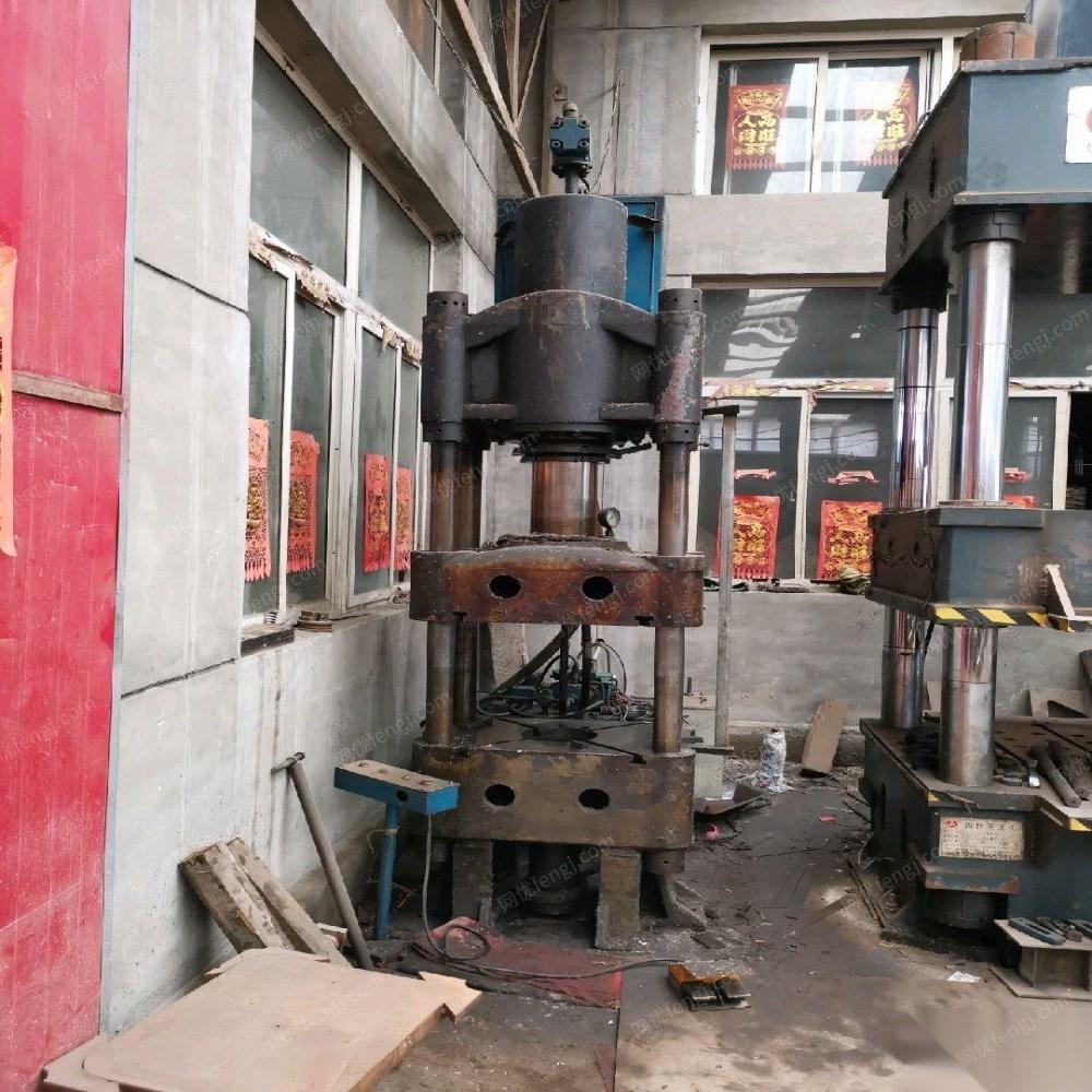 天津武清区天段200吨液压机，50吨折弯机，北段80吨冲床，180吨速度液压机出售