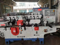 河北沧州出售二手木工机械设备刨锯联合机热压机冷压机