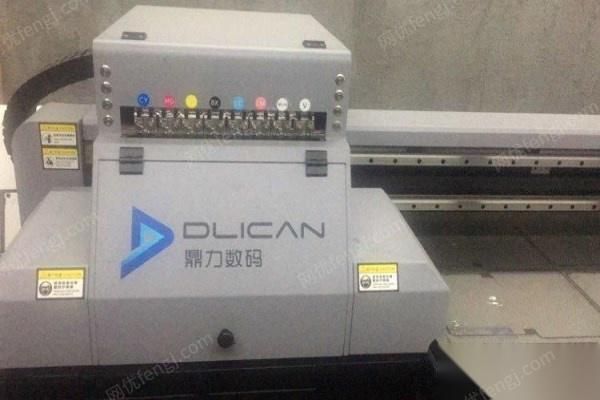 浙江杭州转行出售9成新1台uv打印机出售 出售价120000元
