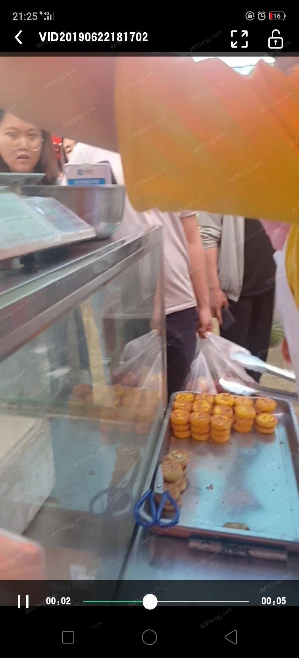 宁夏中卫水果玉米饼全套设备转让 或出售 12000元
