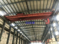 江苏出售二手QD型50/10吨桥式起重机，跨度22.5米