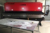 江苏常州出售闲置1套南通江海四米剪板机 折弯机几乎全新 12万元