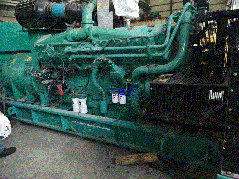 Sale of imported second-hand diesel generator sets