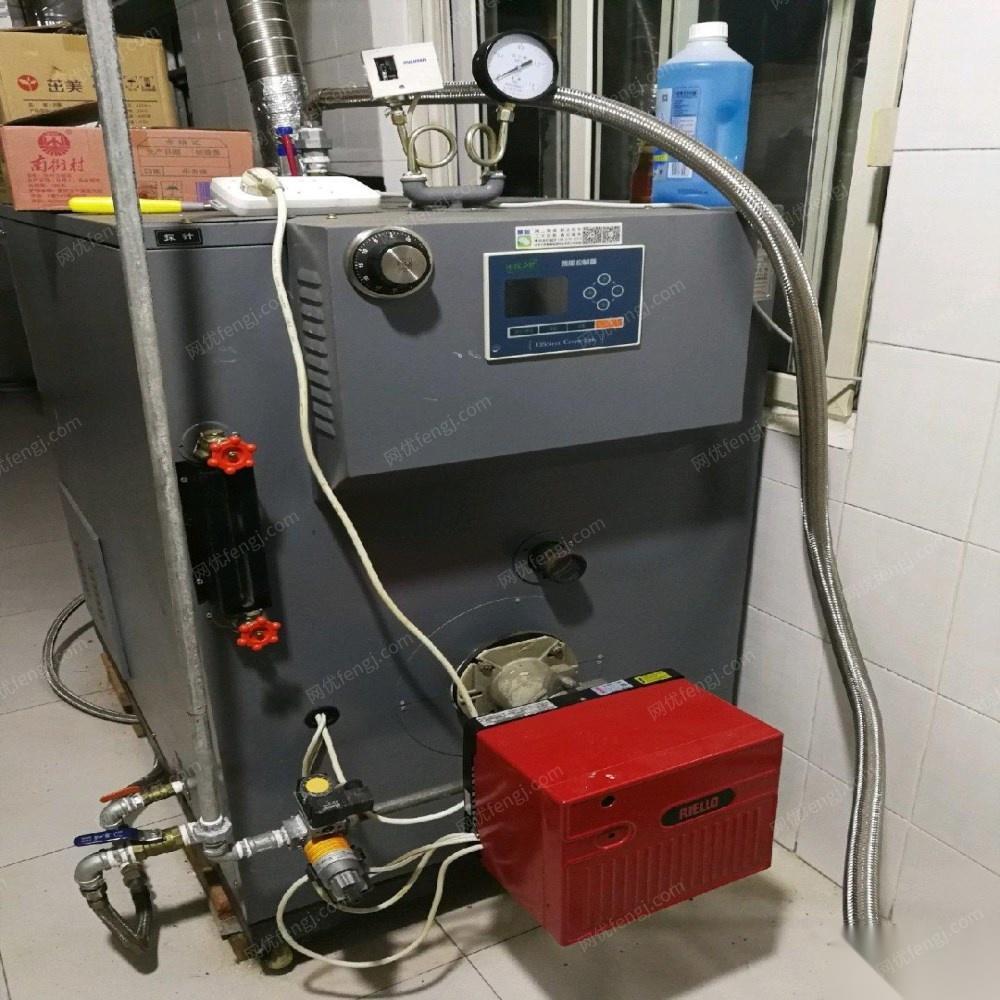 北京怀柔区二手闲置全自动燃气蒸汽发生器一台出售 11000元 100kg/小时