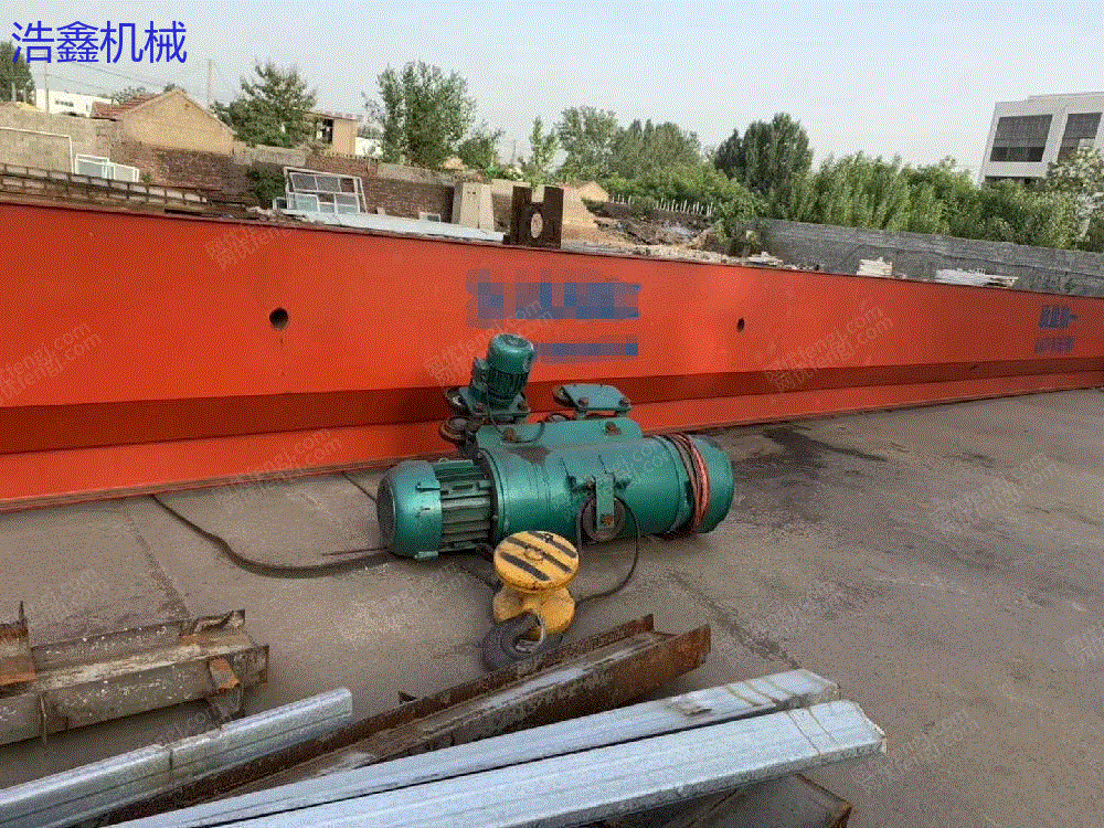 优惠出售ld10吨二手单梁行车 二手单梁起重机