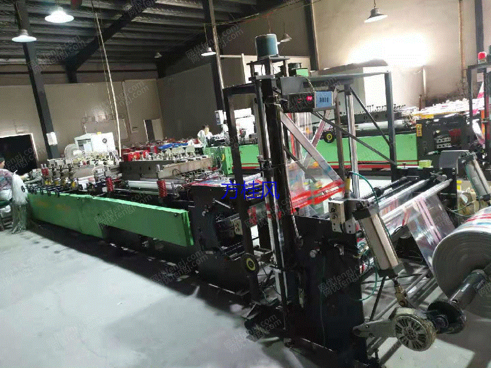 3 sets of type 500,600 three-side sealing bag making machines