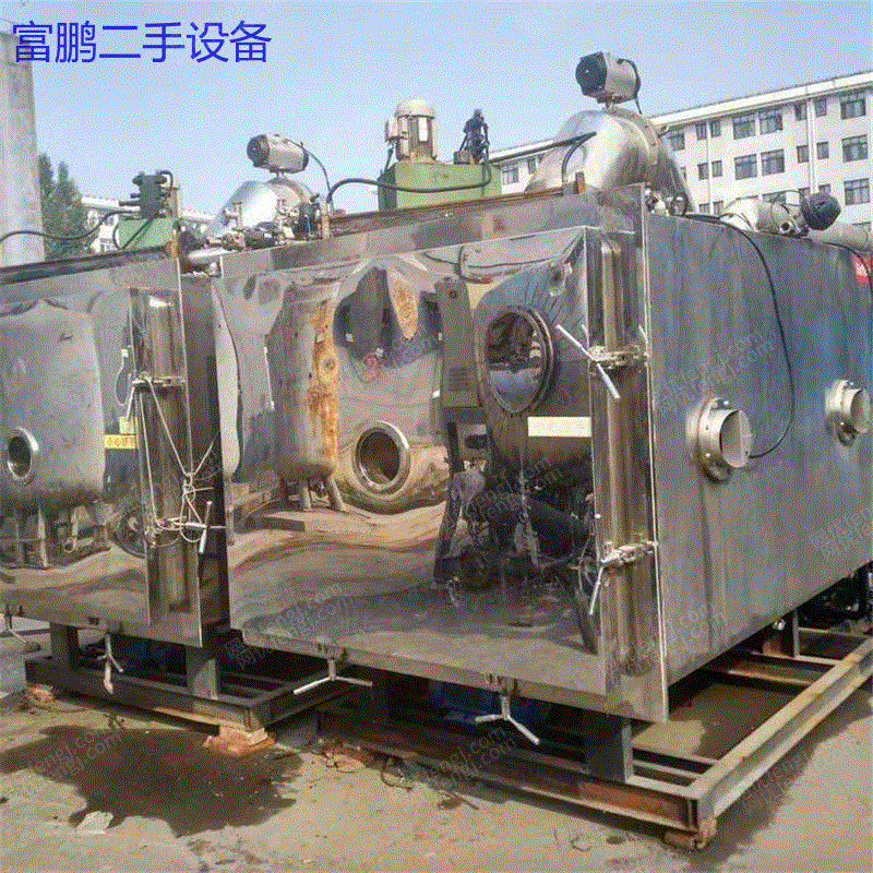 市场现货转让二手真空冷冻干燥机 1-30平方冻干机 二手冻干机价格