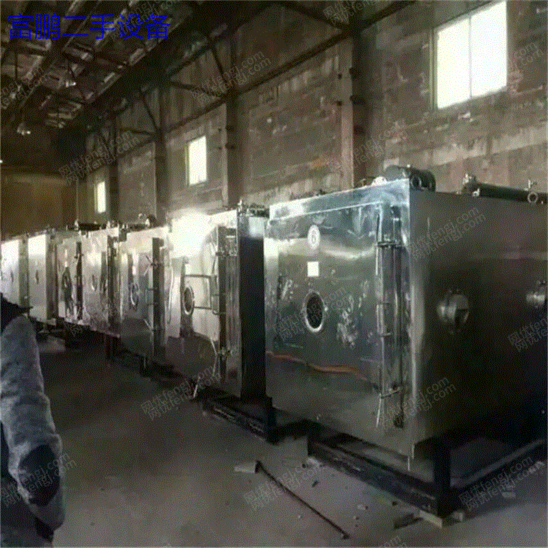 市场现货转让二手真空冷冻干燥机 1-30平方冻干机 二手冻干机价格