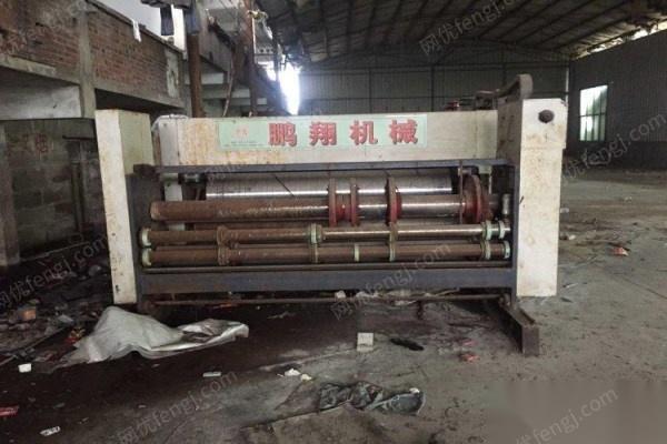 重庆北碚区闲置纸箱厂全套设备出售 100000元