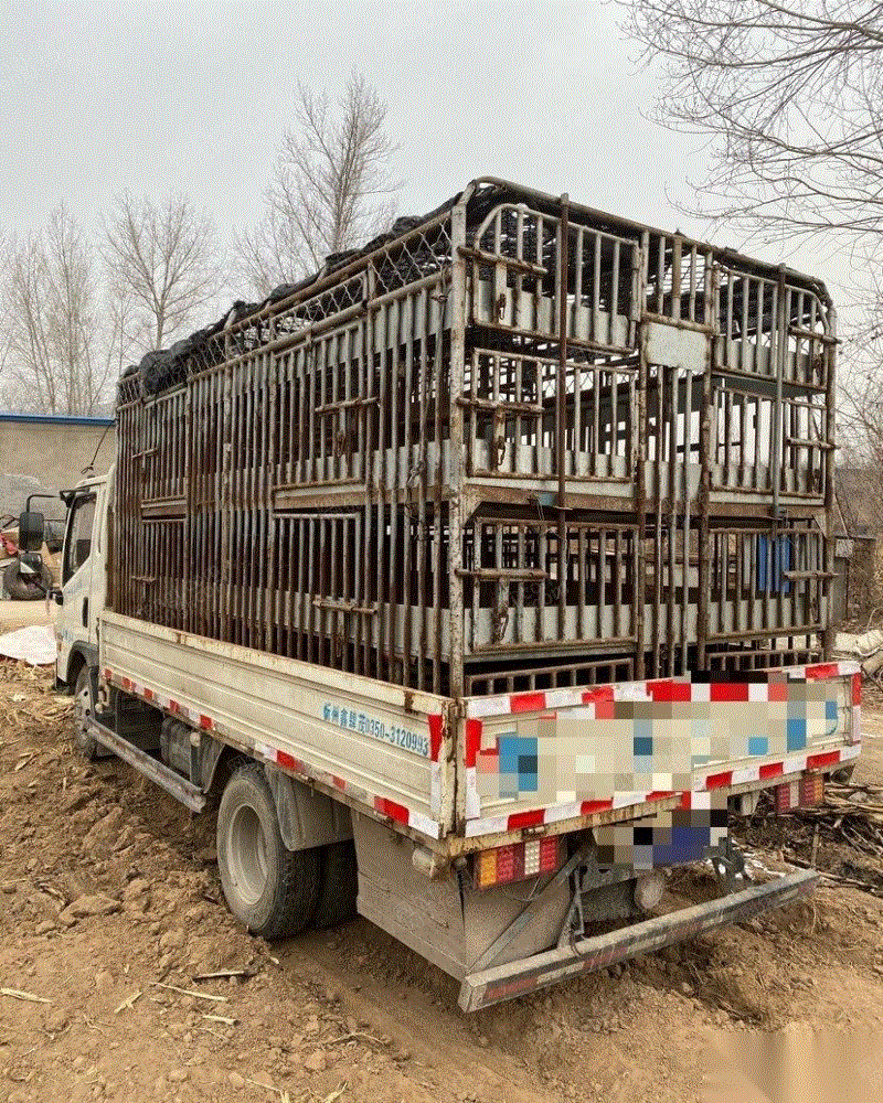 山西忻州出售轻卡铁板拉猪车架子 10000元