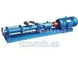 北京螺杆泵-G型单螺杆泵生产厂家