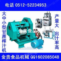 大型甘蔗榨汁机厂家直销