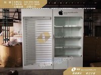 苹果靠墙层板配件柜，挂钩款配件柜