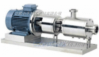多级管线式乳化泵 卫生乳化泵