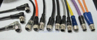 M12传感器防水连接器 自带电缆