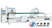 铝门窗任意角数控双头精密切割锯