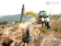 广东省挖掘机改装液压凿岩机成本低