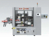 方瓶贴标机-全自动热熔胶卷膜贴标