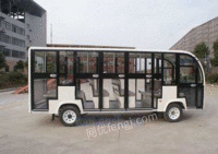 23座封闭电动观光车厂家价格