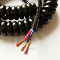 电动工具弹簧线螺旋电缆5芯