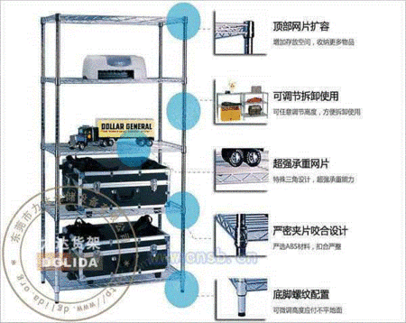 轻型货架设备出售