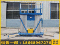 专业生产铝合金升降机双柱铝合金升