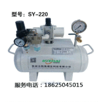空气增压泵SY-220管路测试应用