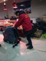 郑州超市保洁春节依赖洗地机