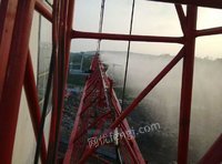 竹溪工地塔吊喷雾喷淋设备，高空零