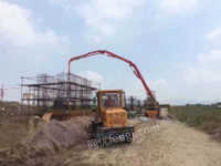 荆州28米混泥土带搅拌机的臂架泵