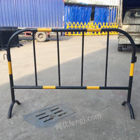 出售广东黄黑铁护栏施工围栏铁护栏